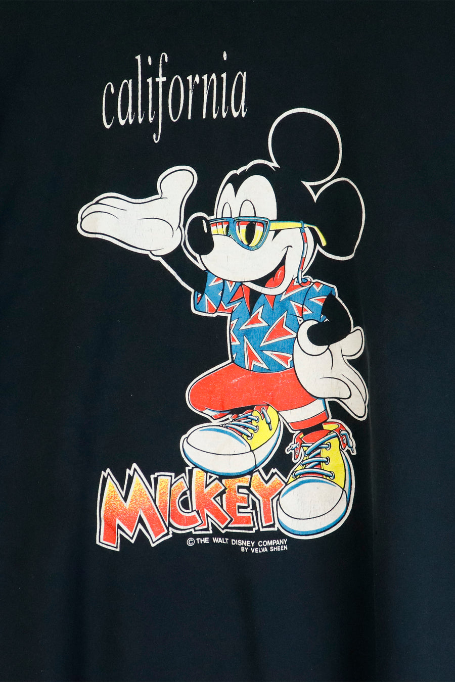 Vintage Walt Disney Mikey California Graphic T Shirt Sz XL