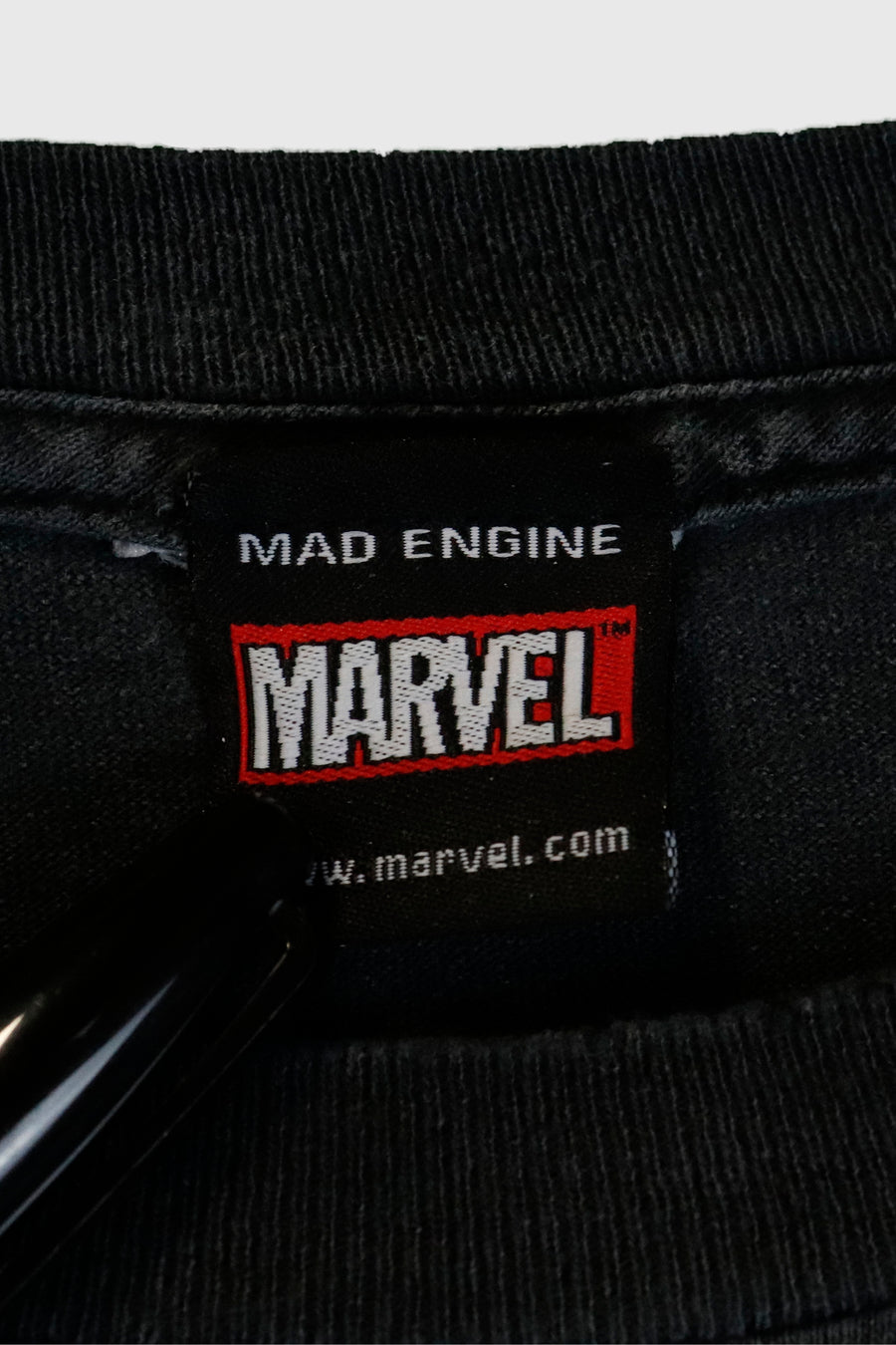 Vintage Spiderman Marvel Mad Engine Graphic T Shirt Sz 2XL