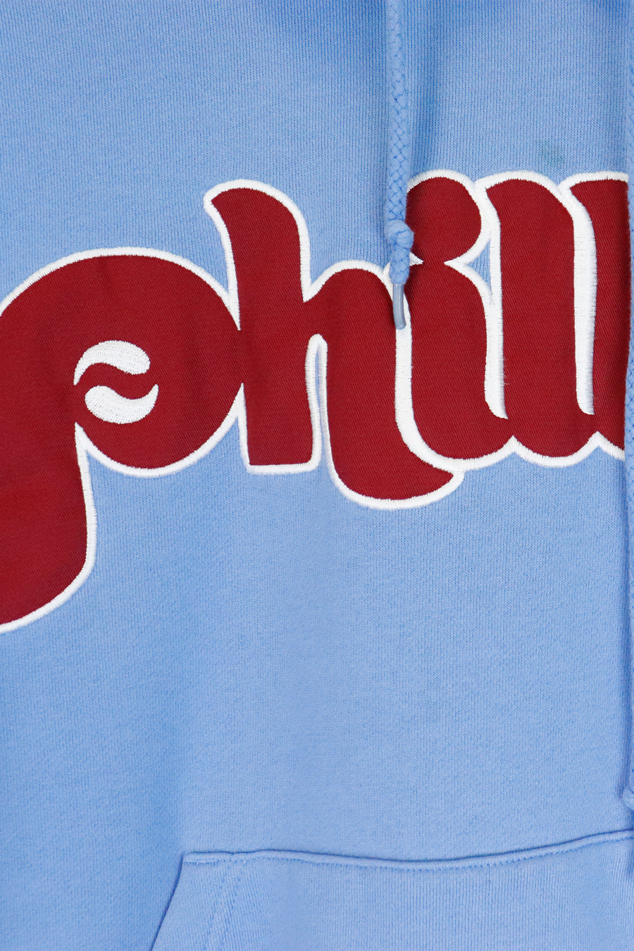 Vintage MLB Phillies Patched Hoodie Sz XL