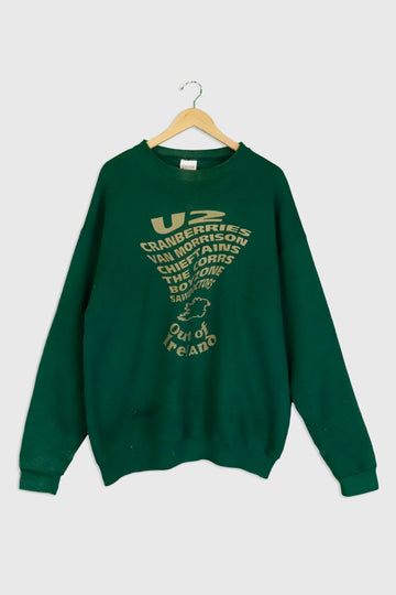 Vintage U2 'Out Of Ireland' Sweatshirt Sz XL