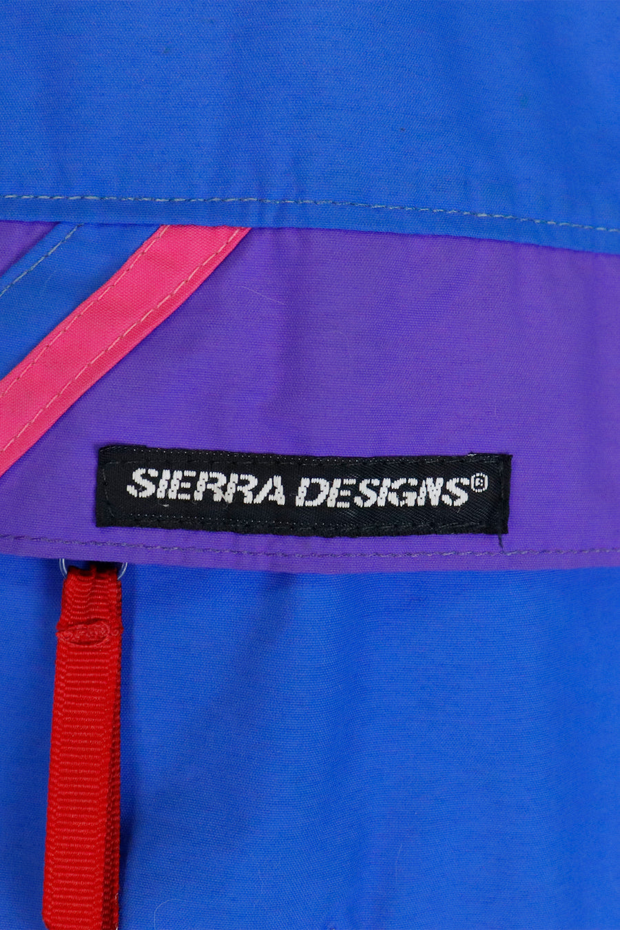 Vintage Sierra Designs  Quarter Zip Tri-Colour Jacket Sz M