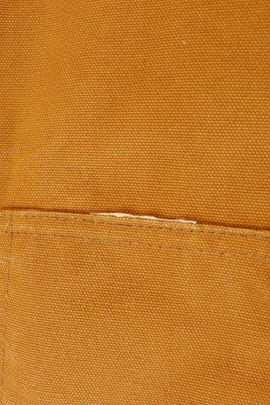 Vintage Carhartt Full Zip Velcro Patch Brown Corduoy Collar Jacket Sz XL