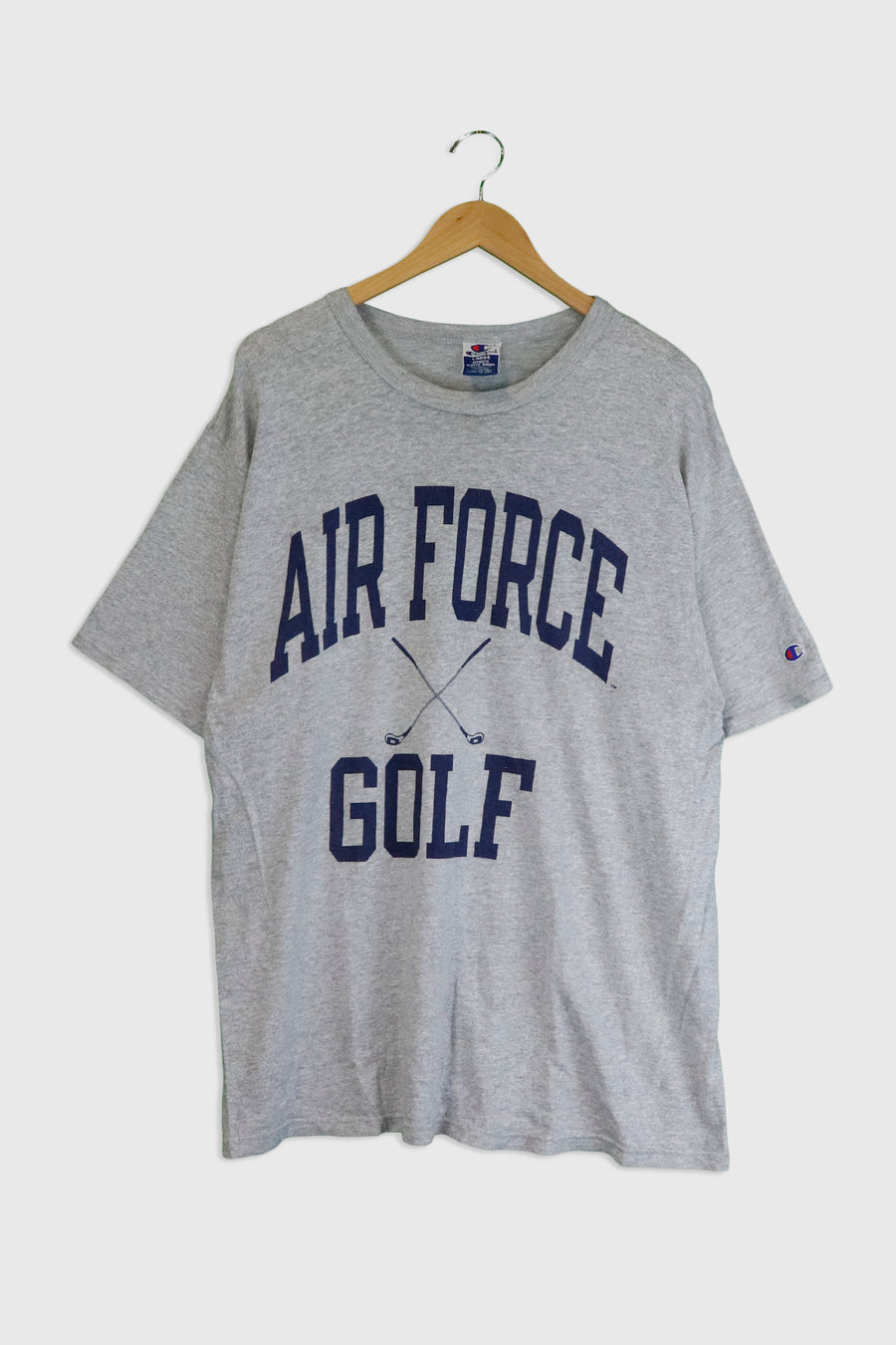 Vintage Champion Air Force Golf T Shirt Sz L