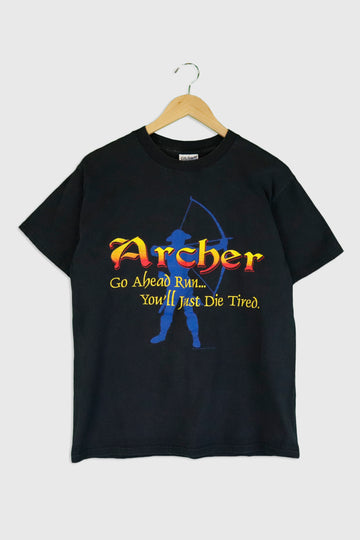 Vintage Y2K Archer T Shirt Sz M