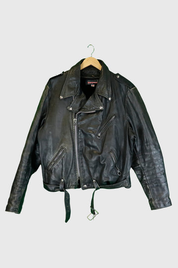 Vintage Brooks W Rider Motorcycle Leather Jacket