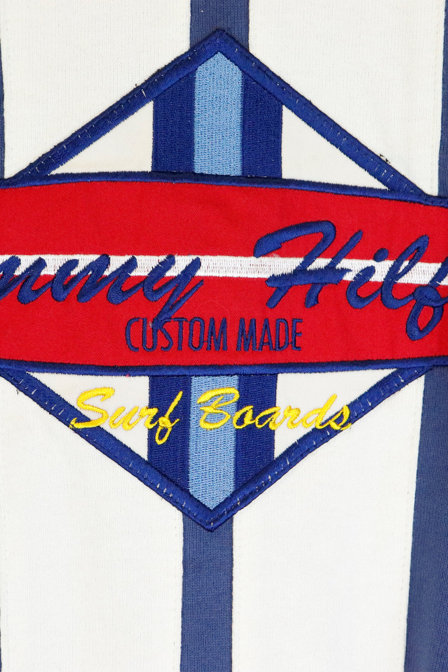 Vintage Tommy Hilfiger Surfwear 'Custom Made Surfboards' T Shirt Sz L