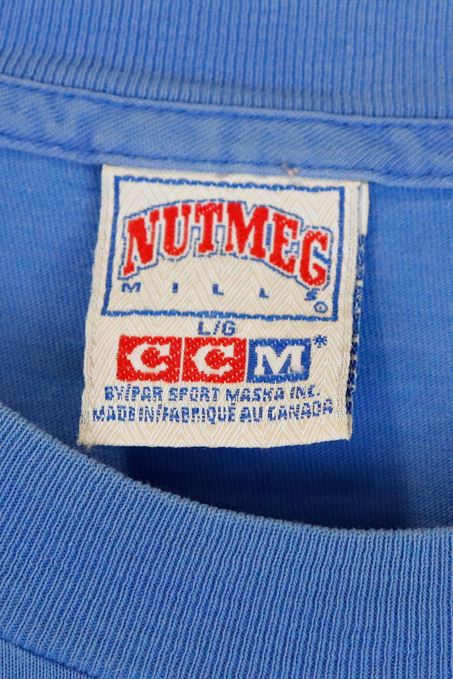 Vintage 1992 NHL Nutmeg Toronto Maple Leafs T Shirt Sz XL