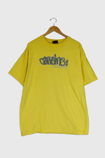 Vintage 'Caffiene' New York Graffiti T Shirt Sz L