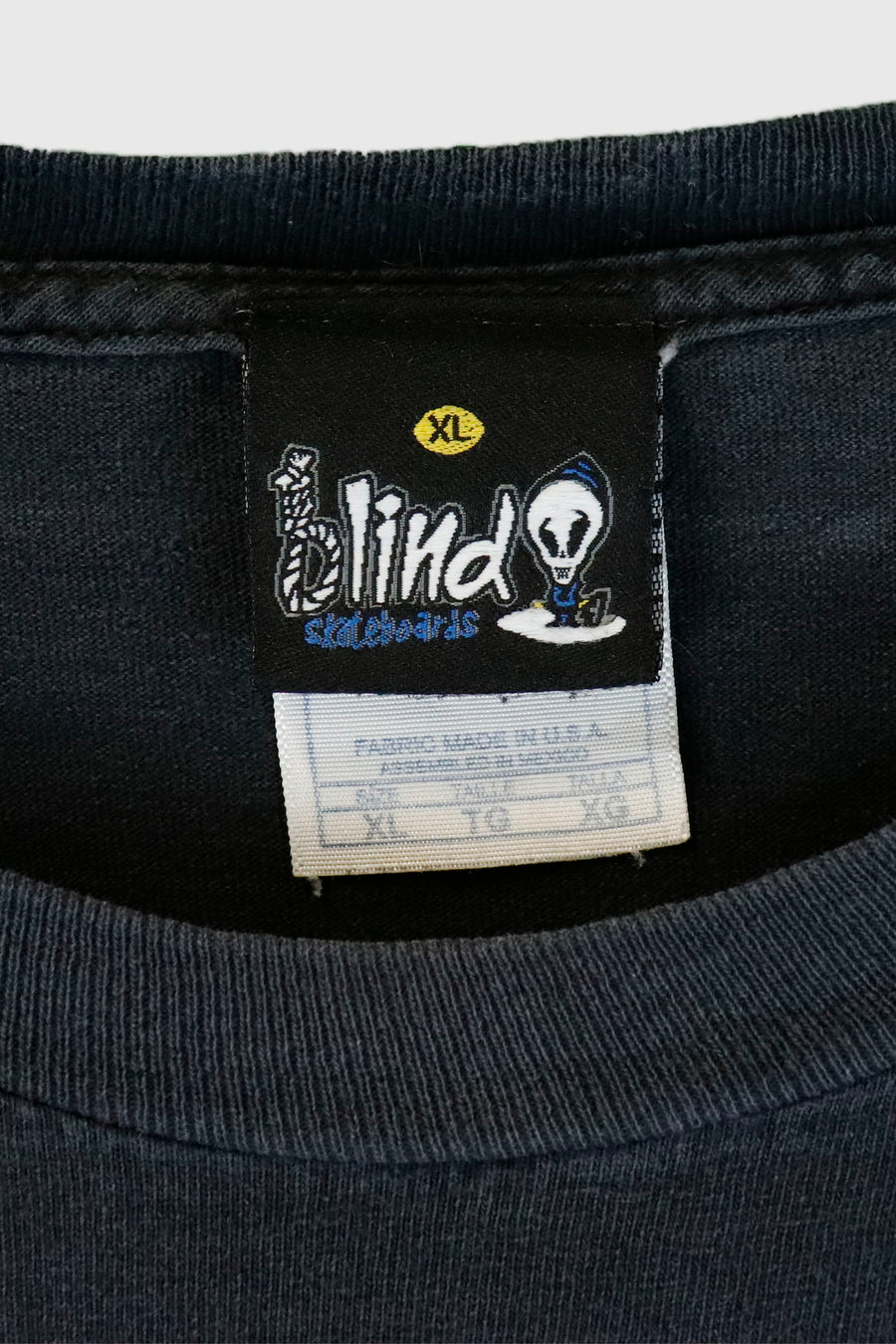 Vintage Blind Skull Graphic T Shirt Sz XL