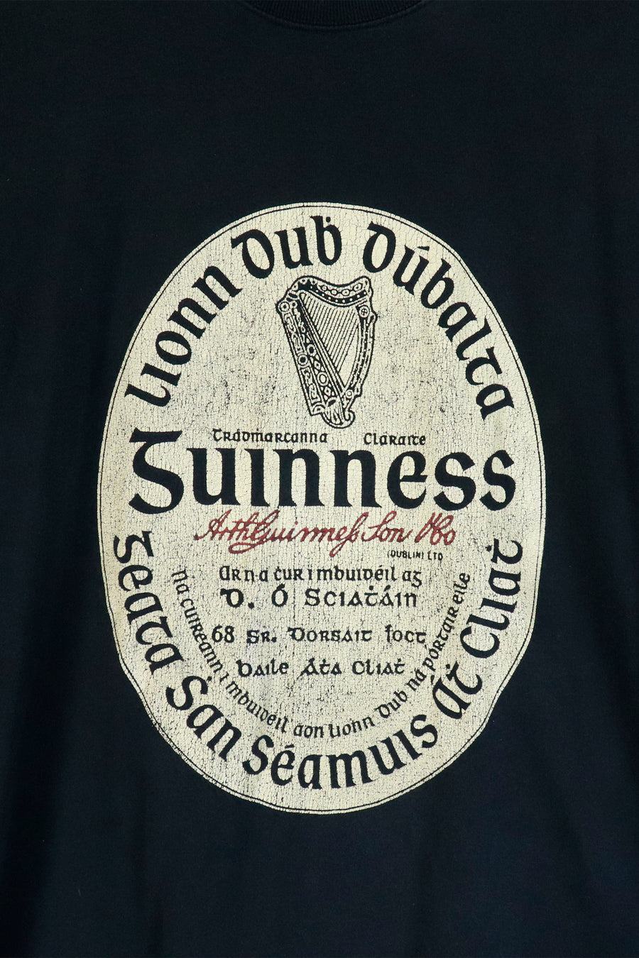 Vintage Guiness Beer Irish T Shirt Sz XL