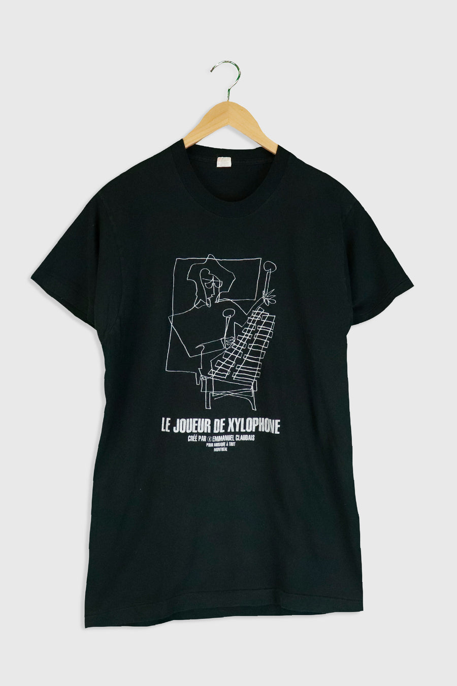 Vintage Le Jouer De Xylophone Tour T Shirt Sz XL