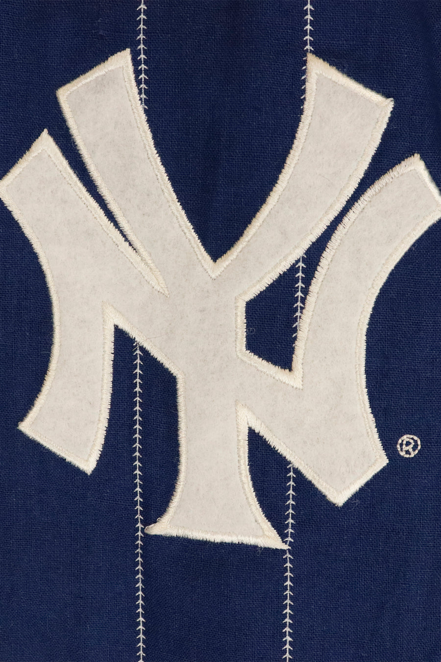 Vintage MLB New York Genuine Merch By Mirage Base Ball Jersey Sz L