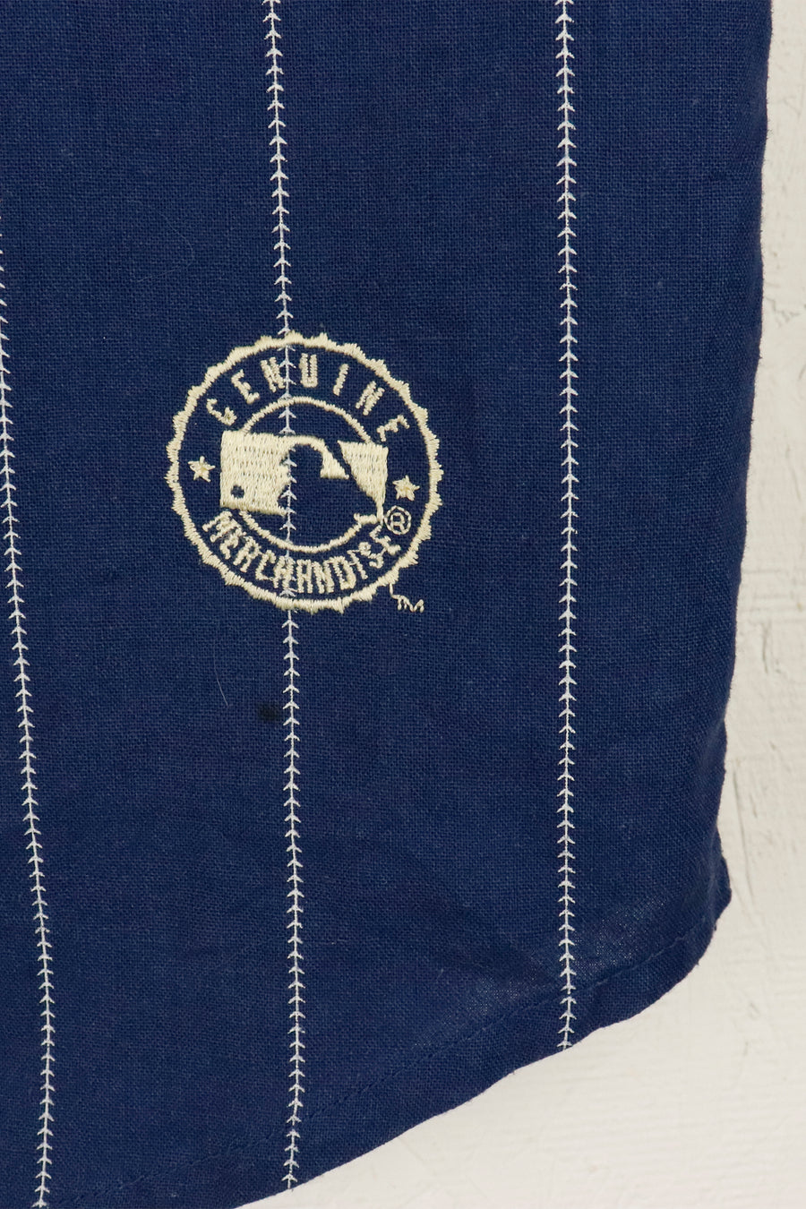 Vintage MLB New York Genuine Merch By Mirage Base Ball Jersey Sz L