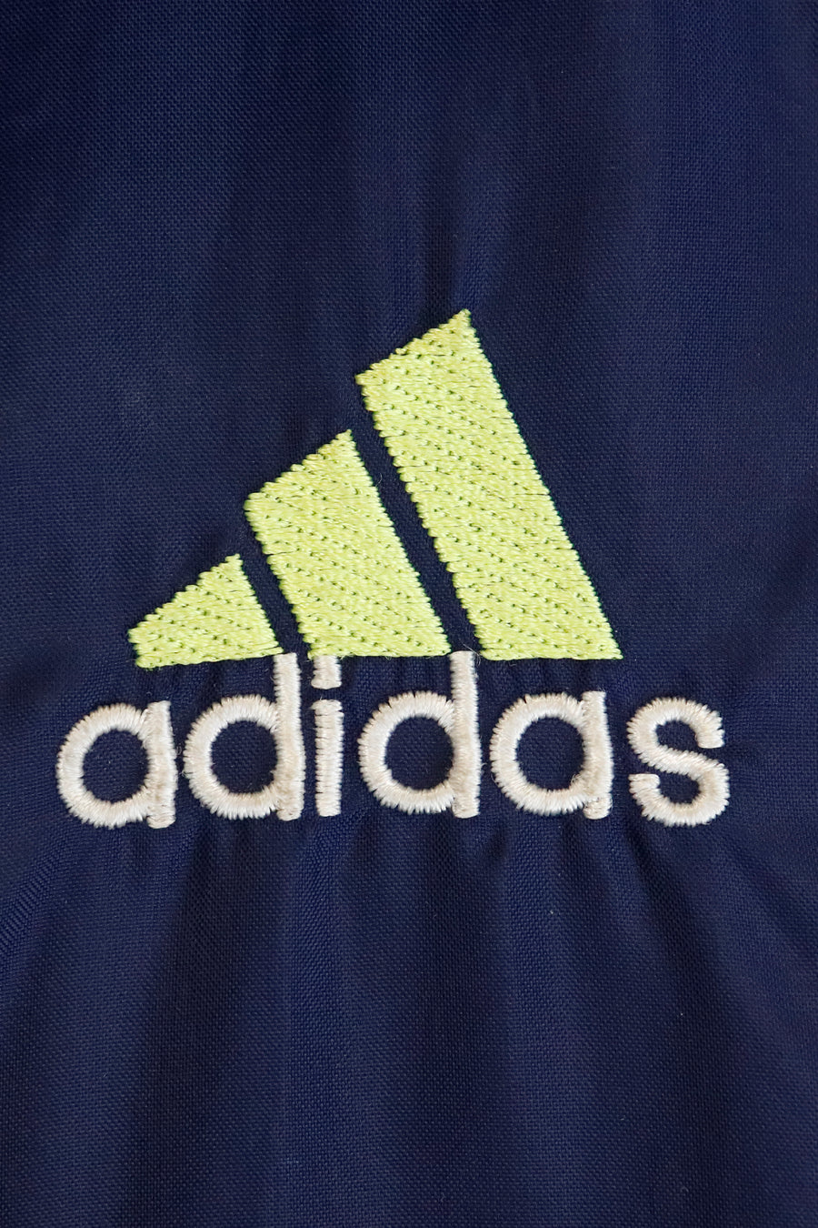 Vintage Adidas Mesh Embroidered Back Windbreaker Sz 2XL