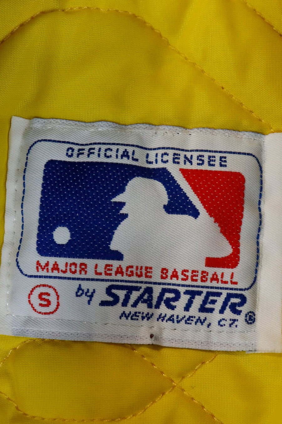 Vintage MLB Starter Milwaukee Brewers Ptched Jacket Sz S