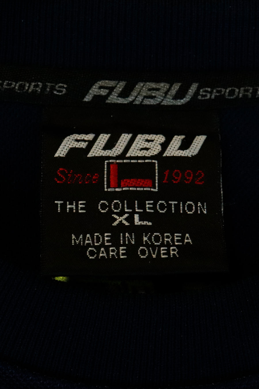 Vintage Fubu Embroidered Jersey Sz XL