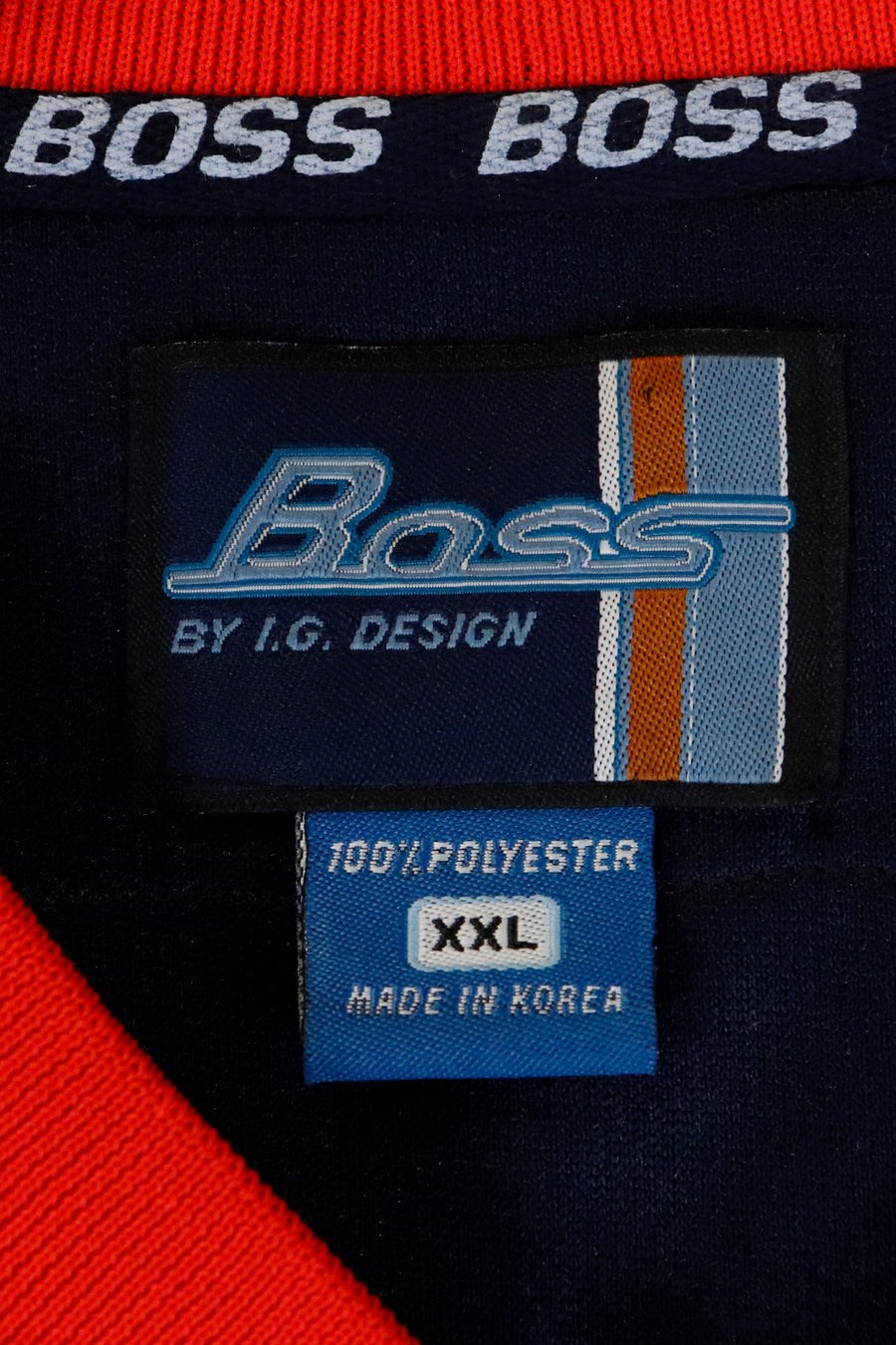 Vintage Boss By L.G. Design #89 Long Sleeve Jersey Sz 2XL