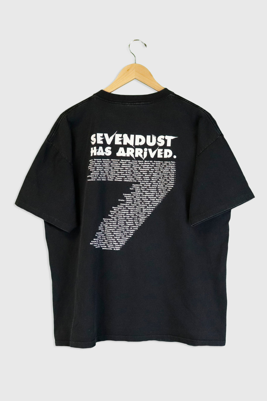 Vintage Sevendust Band T Shirt Sz XL
