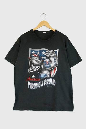 Vintage Popeye 'Made In USA' T Shirt