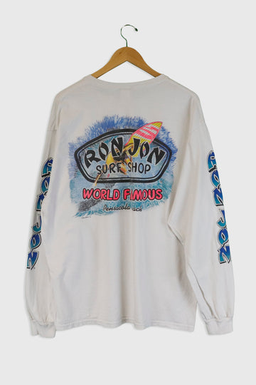 Vintage 'World Famous' Ron Jon Surf Shop T Shirt Sz XL