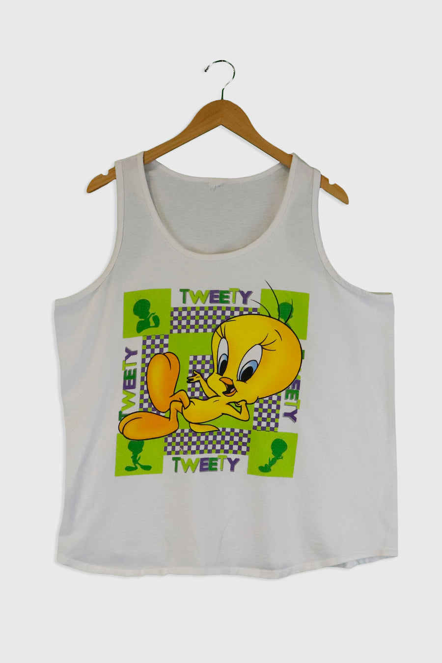 Vintage Looney Tunes Tweety Bird Tank Top T Shirt