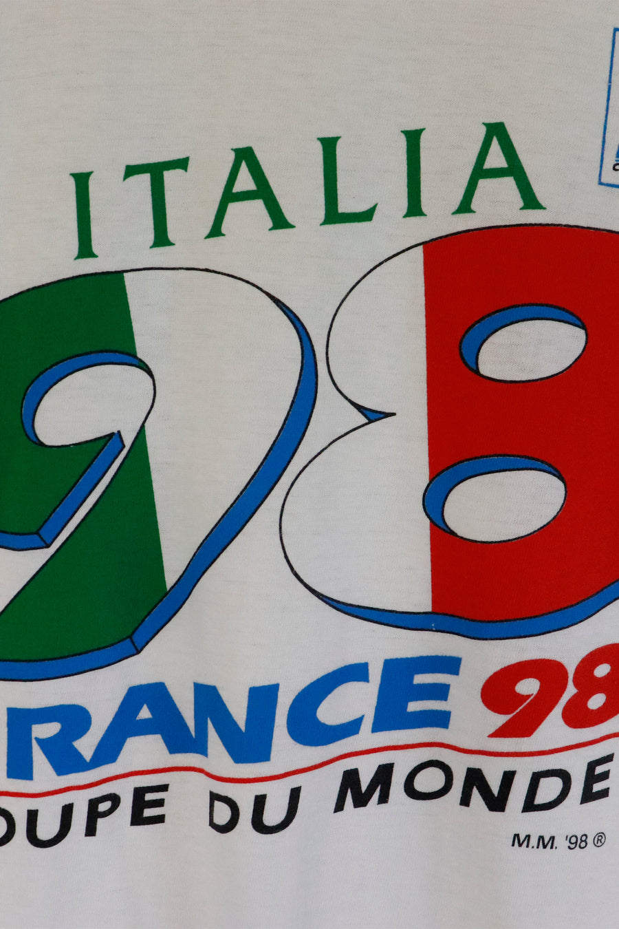 Vintage 1998 France Coupe De Monde T Shirt