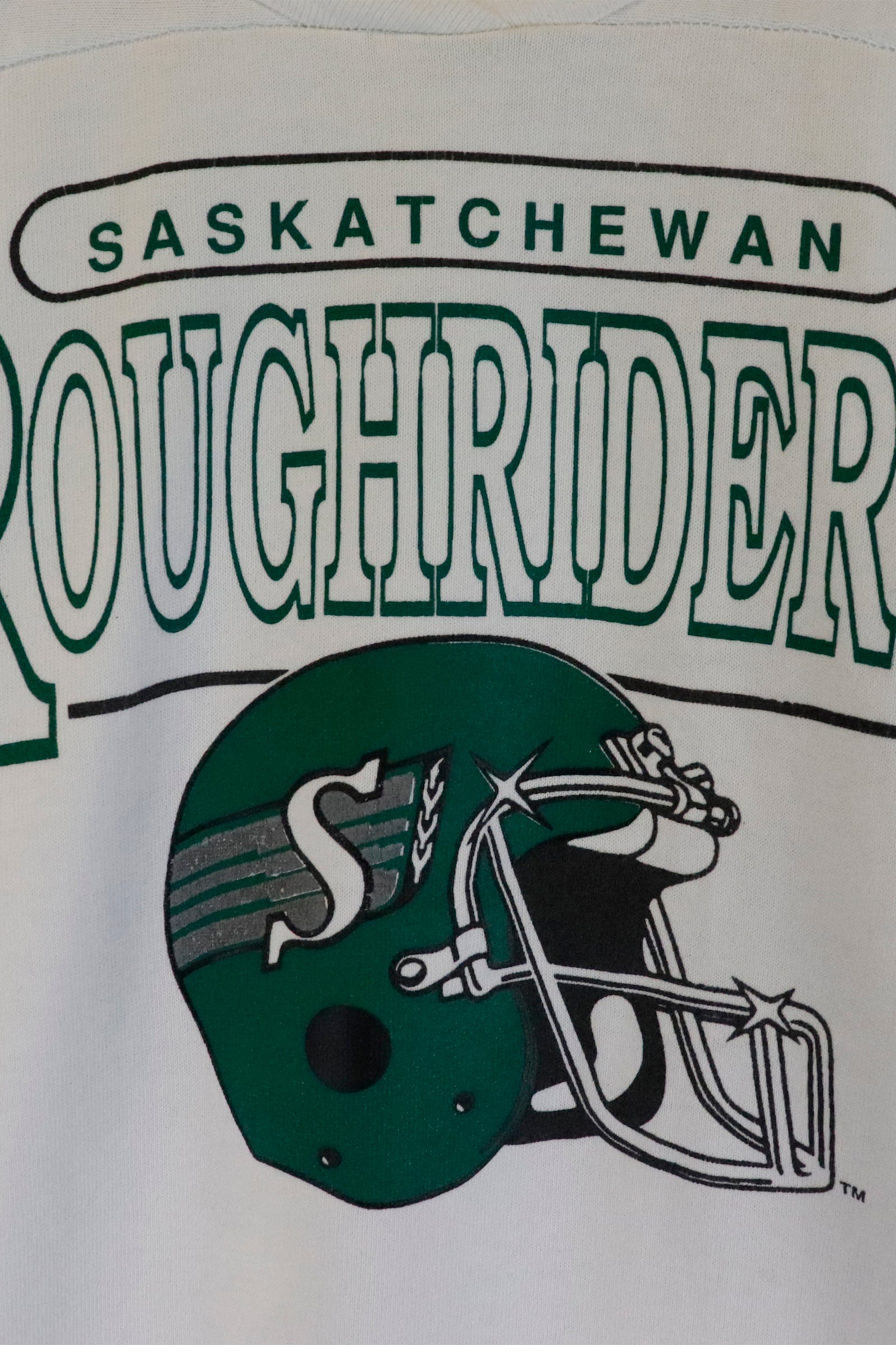 90s’VINTAGE SASKATCHEWAN ROUGHRIDERSマフラー Vintage saskatchewan roughriders cfl - Gem