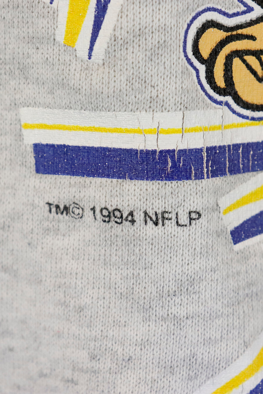 Vintage 1994 NFL Vikings Flinstones Sweatshirt Sz L