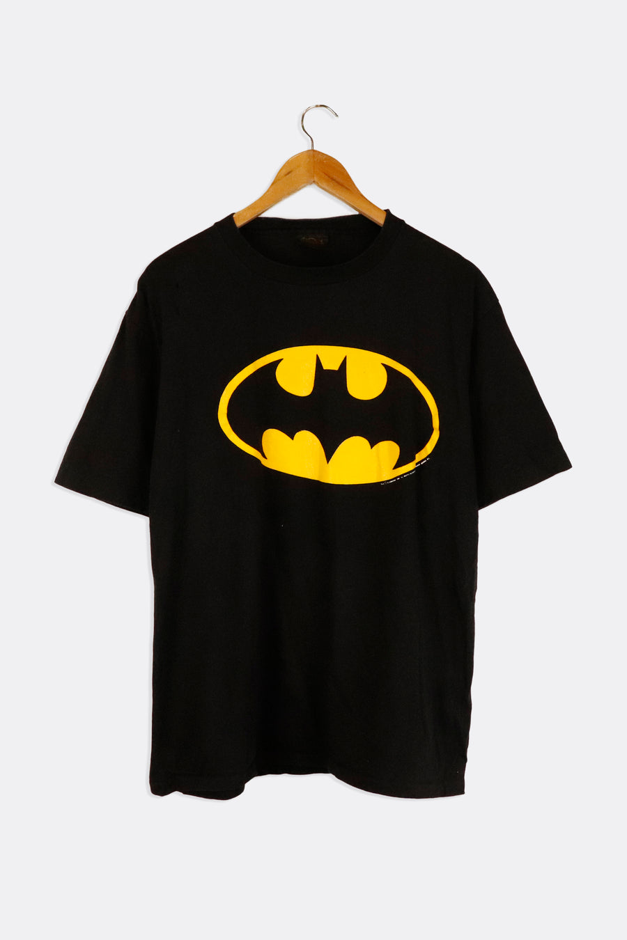 Vintage Batman Symbol Logo Graphic T Shirt Sz XL