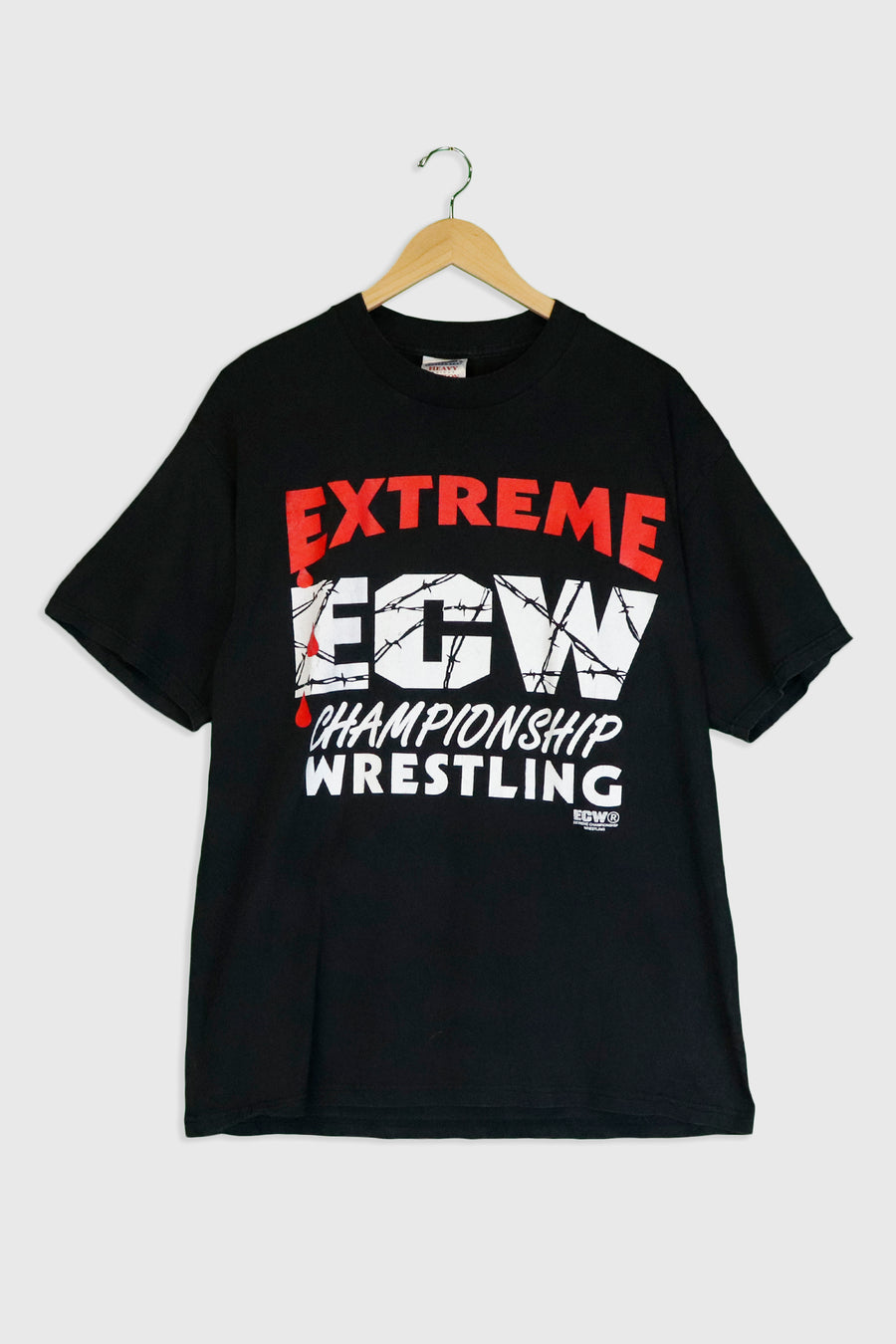 Vintage ECW Extreme Championship Wrestling T Shirt Sz L