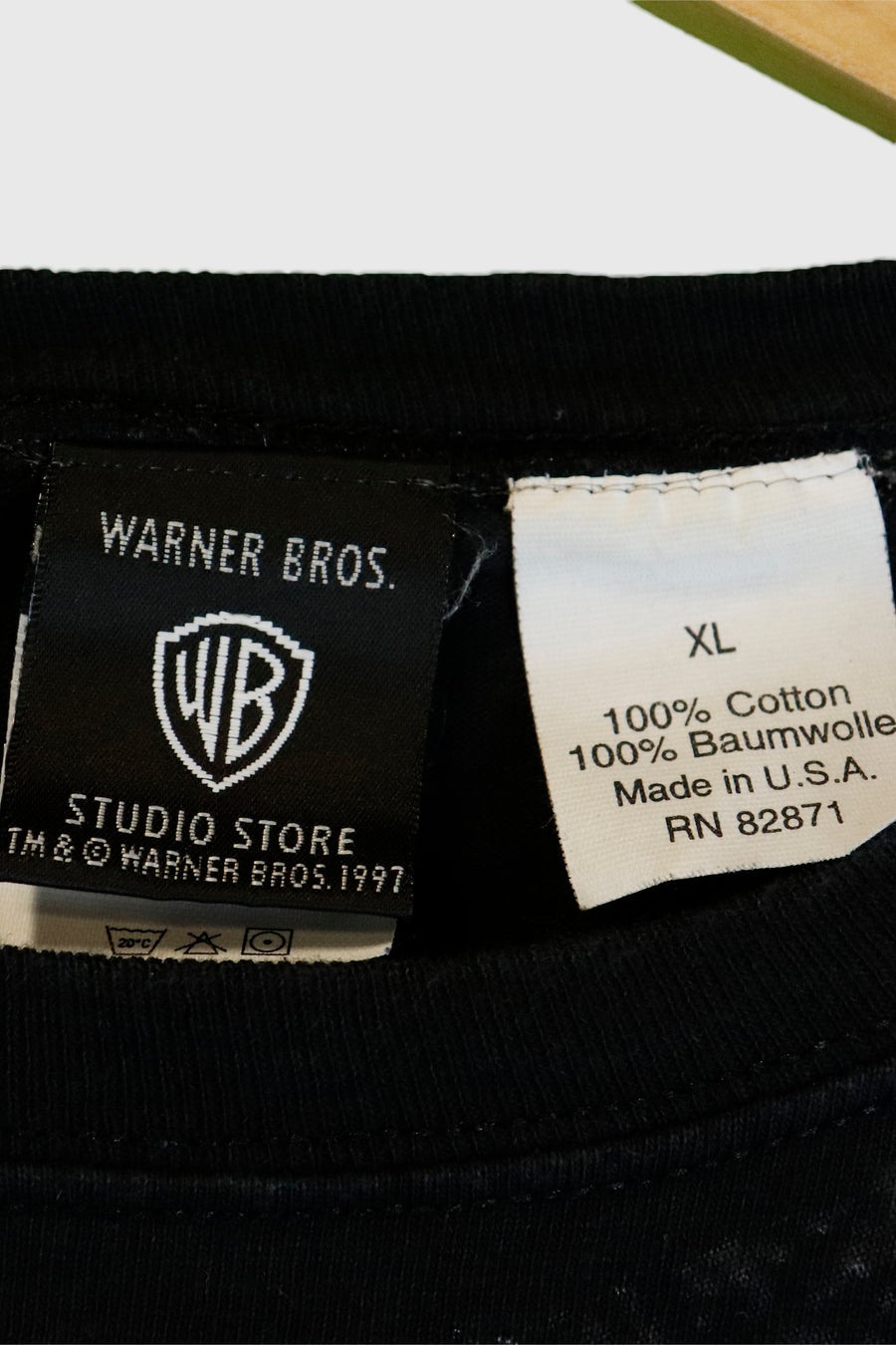 Vintage Warner Bros Batman Chest T Shirt Sz XL