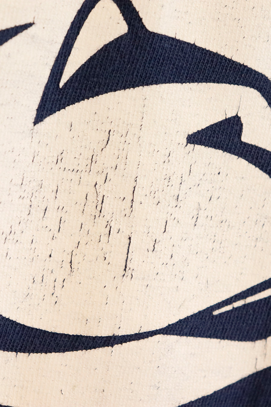Vintage Penn State Vinyl Block Lettering And Logo Simple T Shirt Sz 2XL