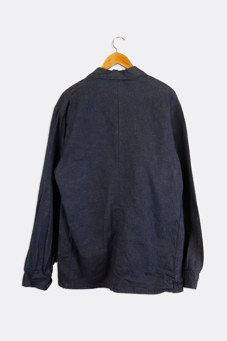 Vintage TTC Embroidered Logo Mechanic Style Denim Jacket Outerwear
