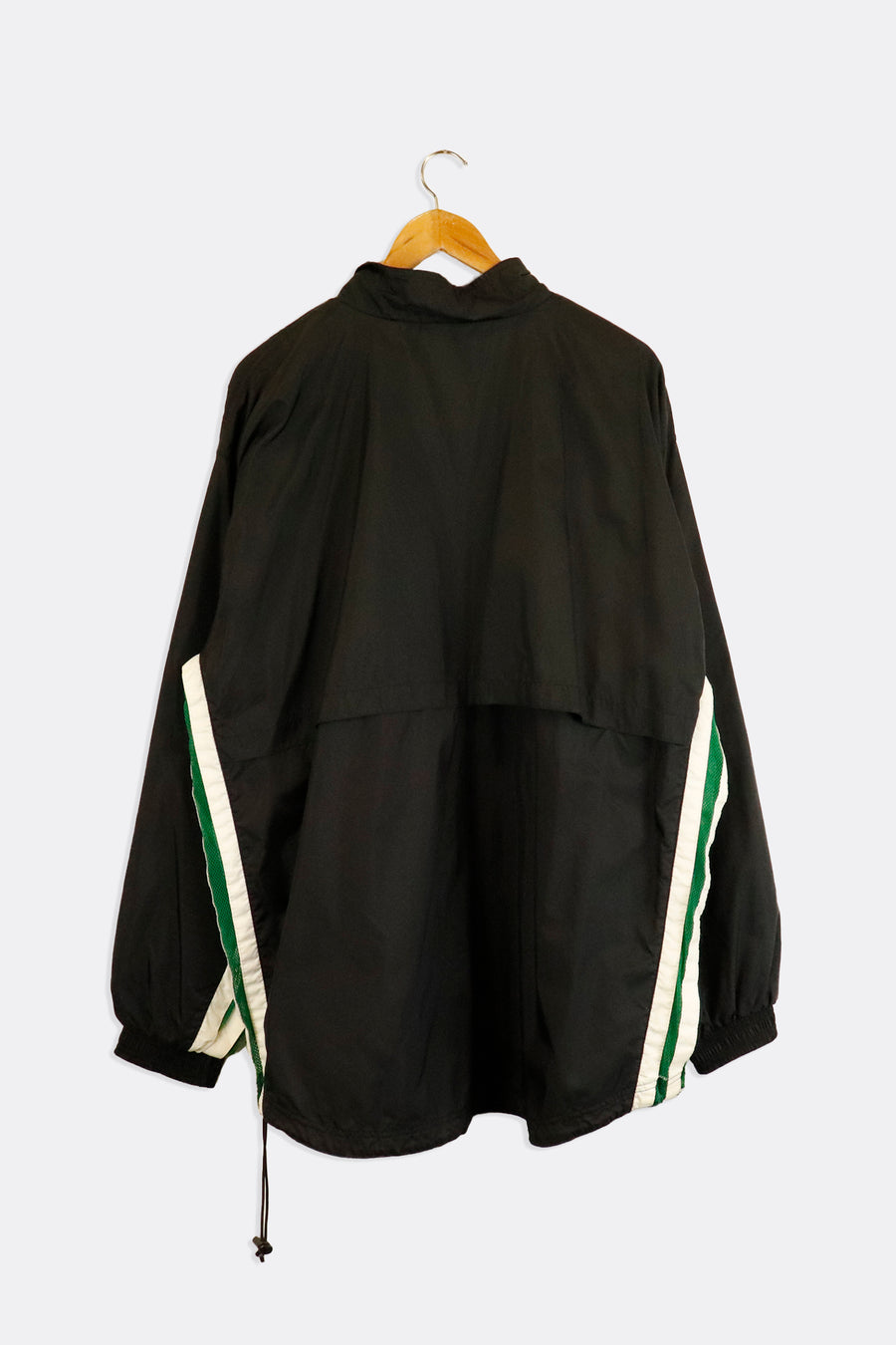 Vintage Adidas Quarter Zip Windbreaker Mesh Siding Outerwear Sz L
