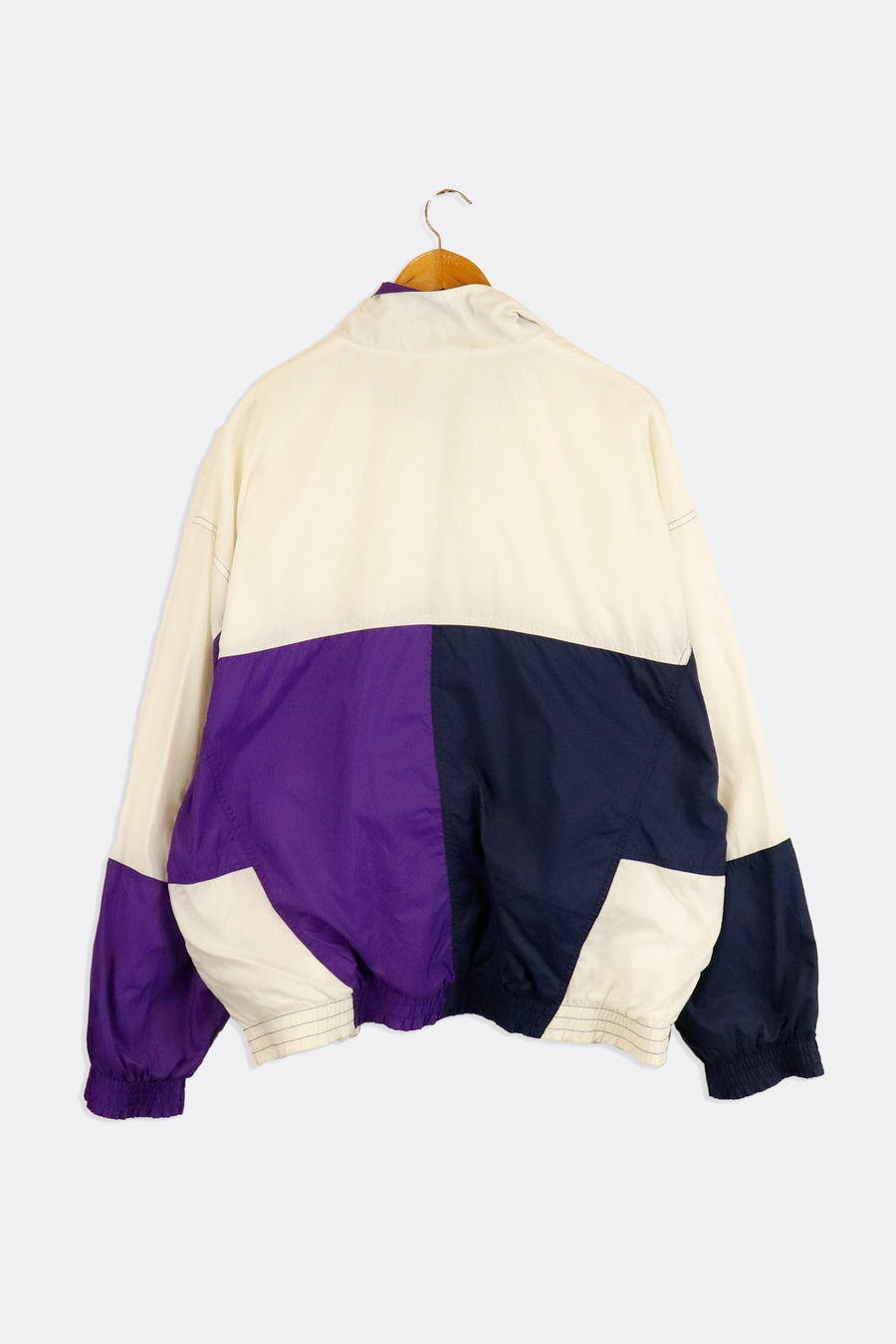 Vintage Nike Full Zip Colour Block Multicolor Wind Breaker Outerwear Sz L