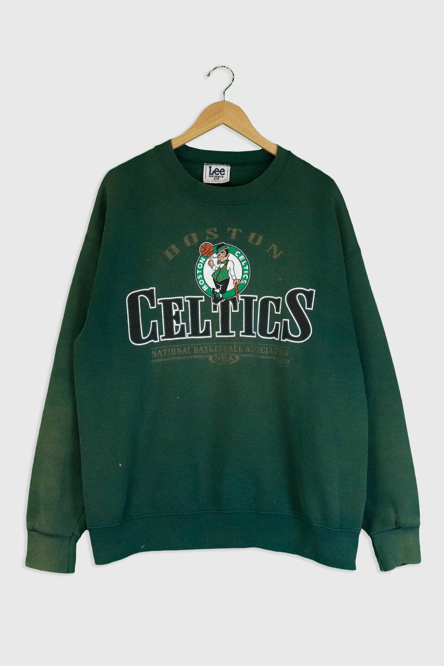 Vintage NBA Boston Celtics Gold Accent Sweatshirt Sz XL