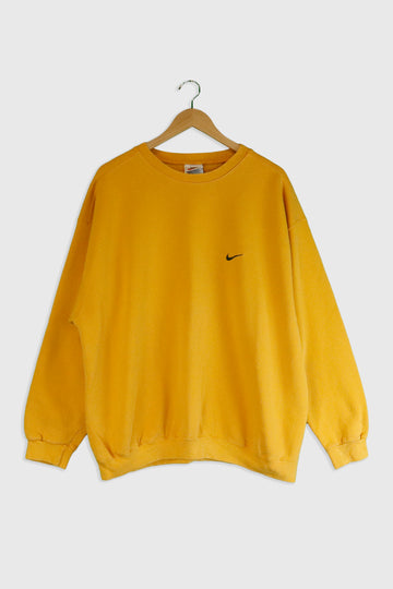Vintage Nike Basics Embroidered Sweatshirt Sz XL