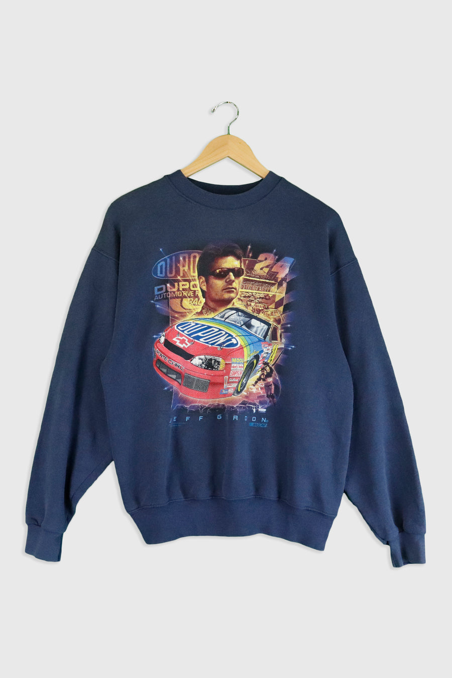 Vintage 1999 Jeff Gordon Nascar Graphic Sweatshirt Sz XL