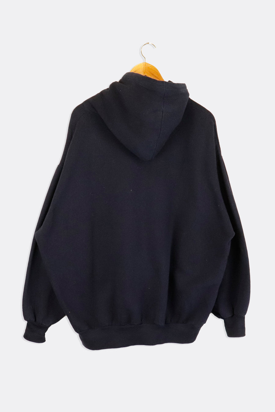 Vintage Syracuse Block Lettering Vinyl Hoodie Sweatshirt Sz 2XL