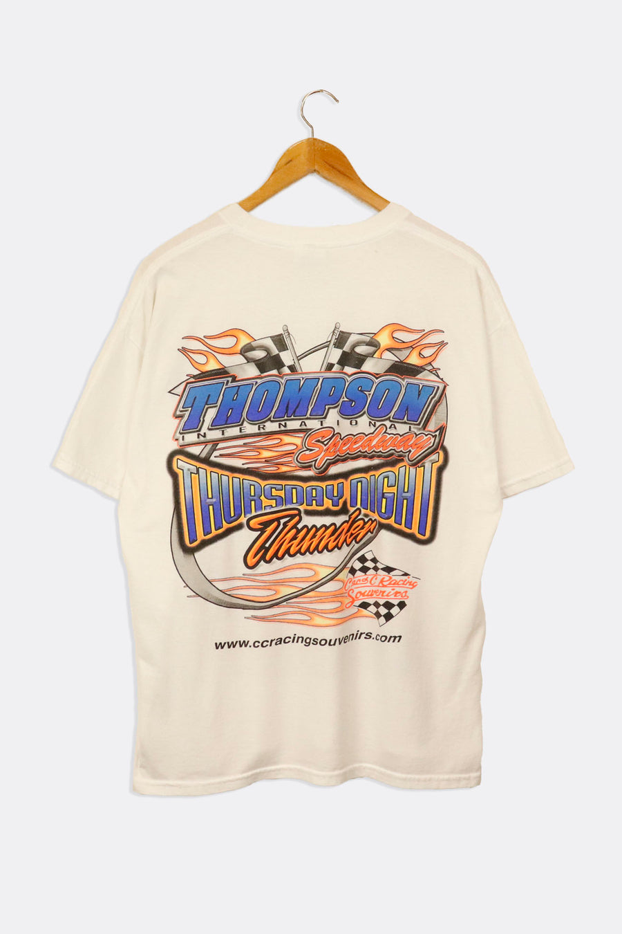 Vintage CC Racing Souvenirs Website T Shirt Sz L