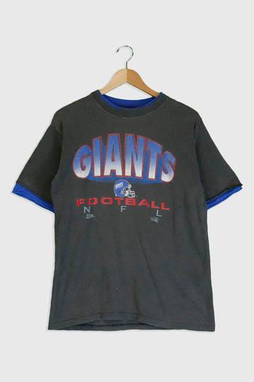 Vintage 1992 NFL Giants Football T Shirt Sz L