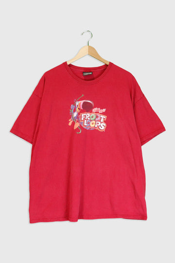 Vintage Kellogg's Froot Loops T Shirt Sz 2XL