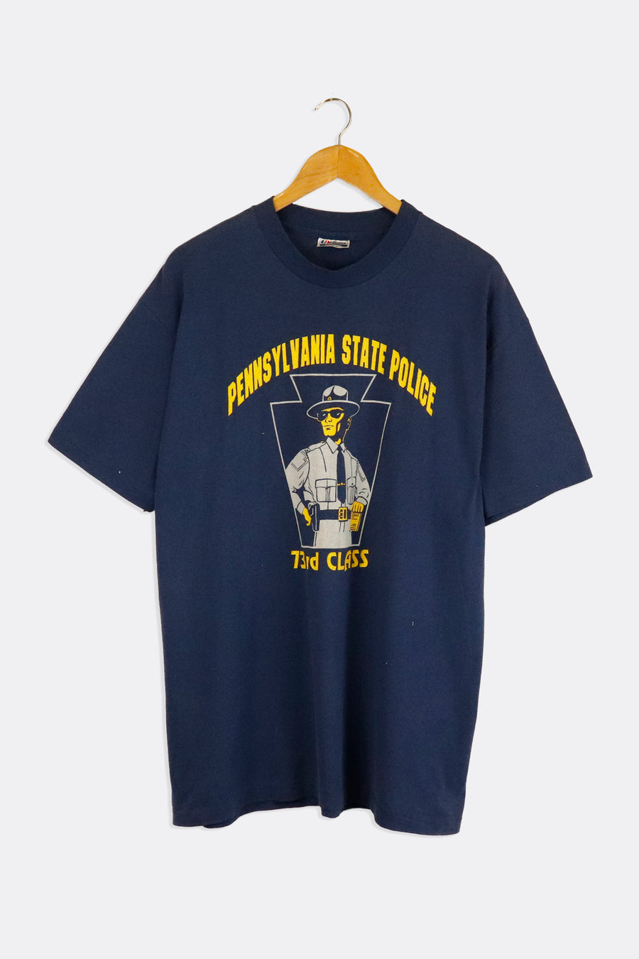 Vintage Pennsylvania State Police 73rd Class T Shirt Sz XL