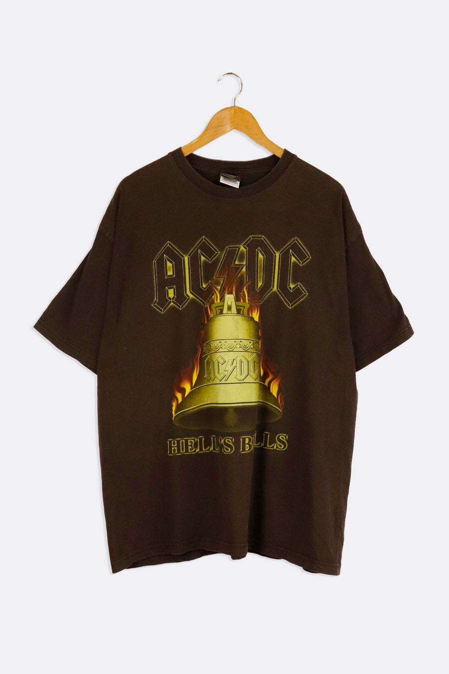 Vintage 2001 ACDC Hells And Bells T Shirt Sz XL
