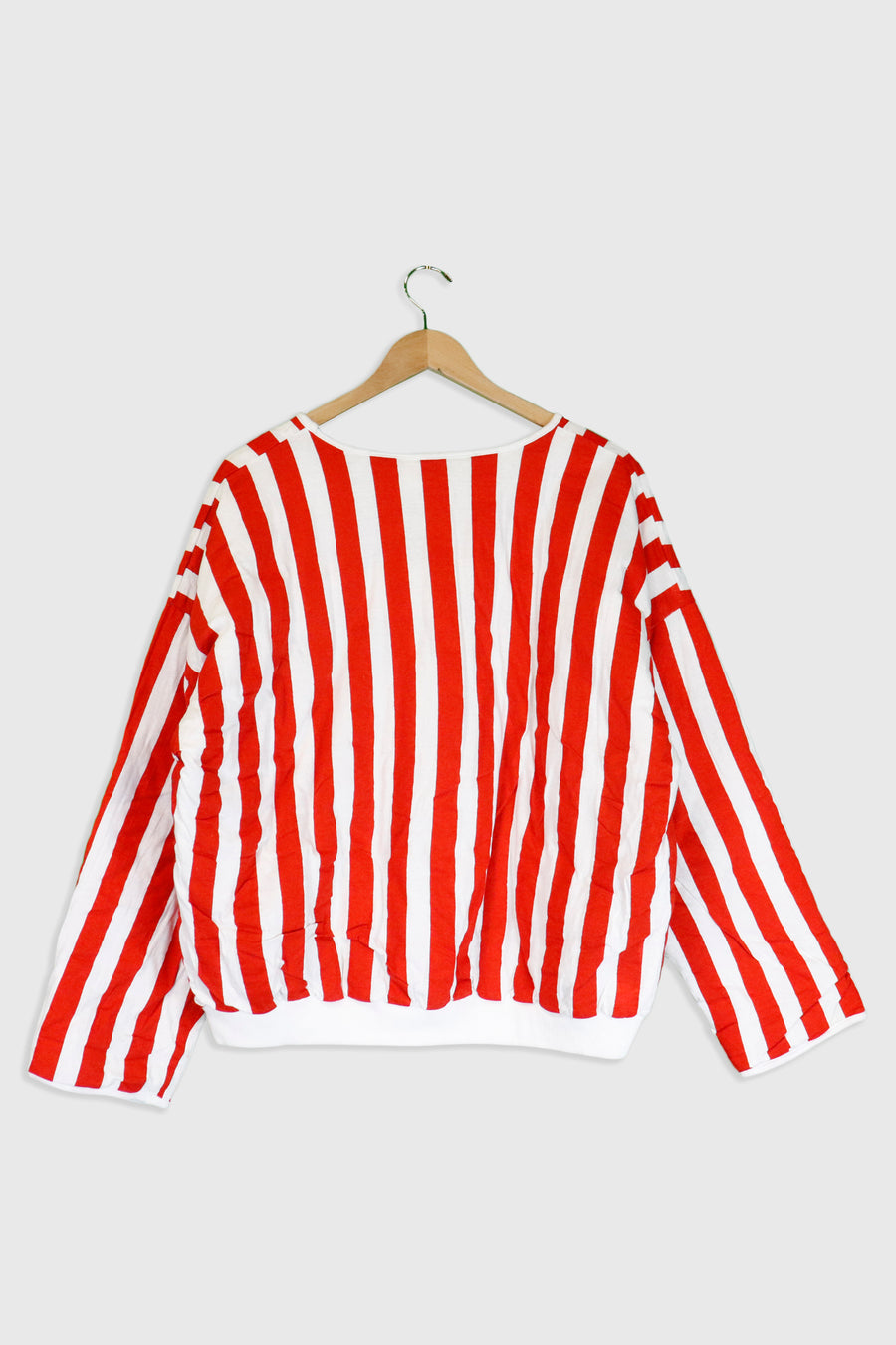 Vintage Eithen On Striped Panda Sweatshirt Sz O/S