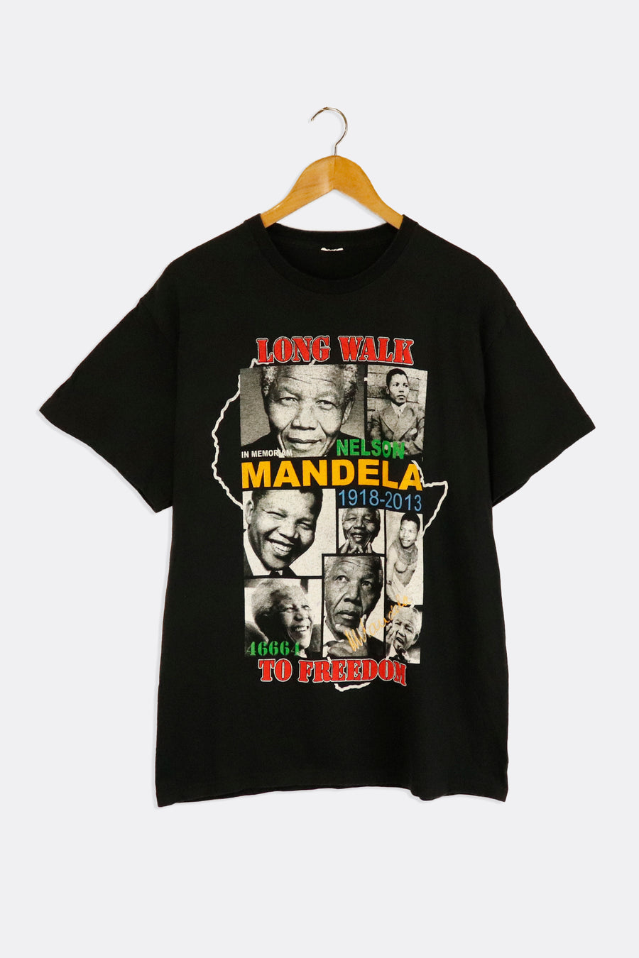 Vintage Nelson Mandela Memorial Shirt Long Walk To Freedom T Shirt