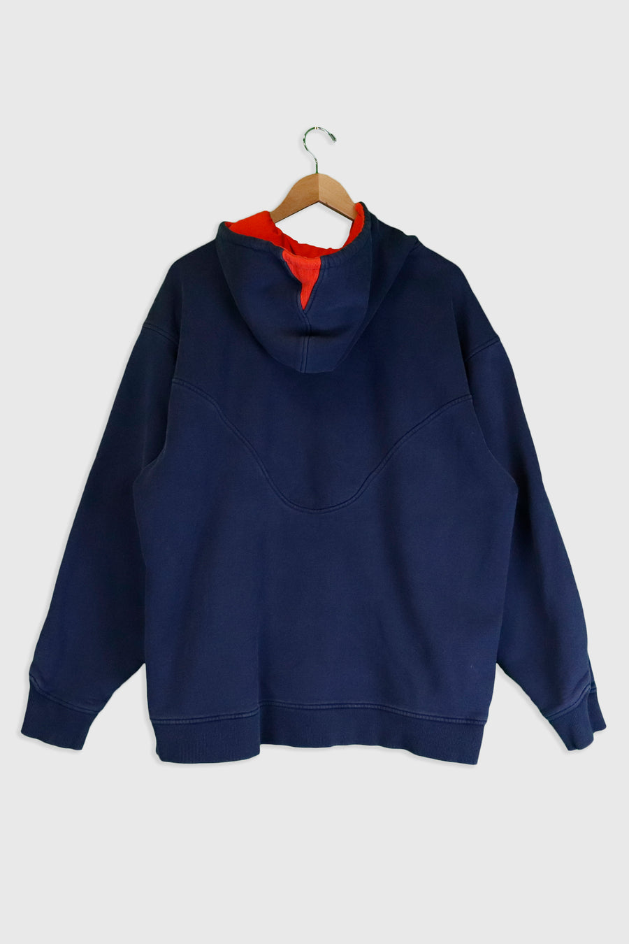 Vintage Nike Syracuse Shoulder Pocket Hooded Sweatshirt Sz XL
