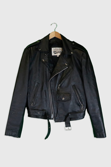 Vintage Open Road Leather Jacket Sz L