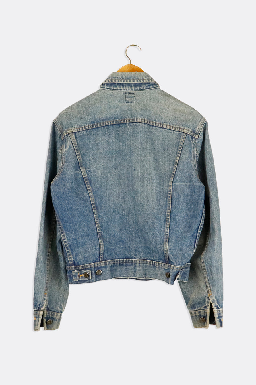 Vintage Lee Medium Shade Denim Full Button Up Jacket Outerwear