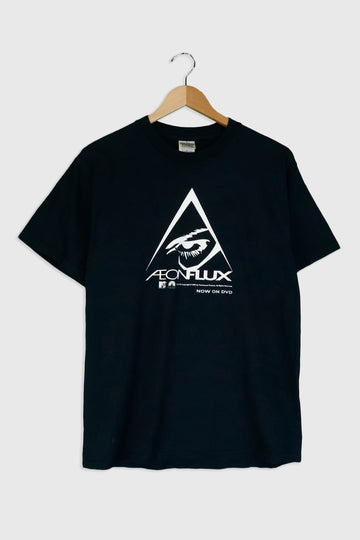 Vintage Aeon Flux 'Now On DVD' T Shirt Sz M